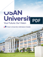 (English) Osan University Admission Guide