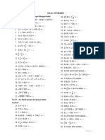 SOAL NUMERIK - Type - 1