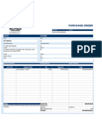 Contoh Format Purchase Order Excel 1
