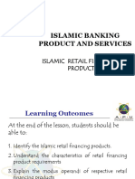 Islamic Retail Financing Products
