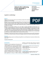 Li Deng 2019 Acupuncture Combined With Swallowing Training For Poststroke Dysphagia A Meta Analysis of Randomised