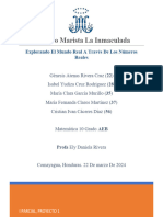 Instituto Marista La Inmaculada Informe Matematicas - G1