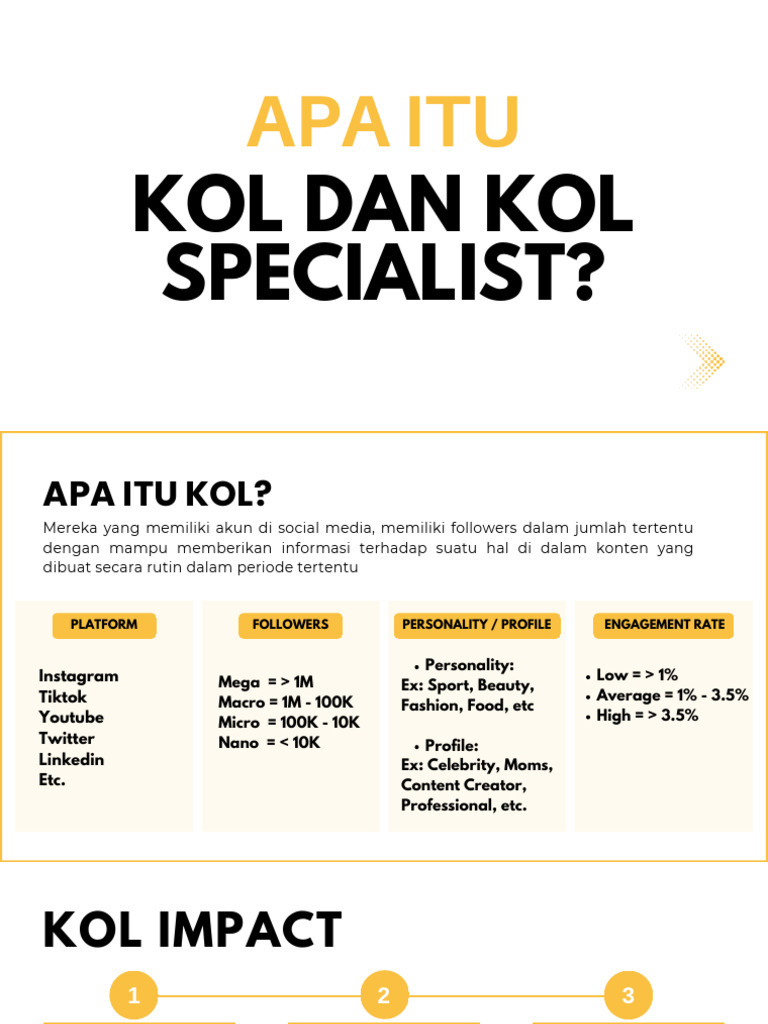 Peran dan Tugas KOL Specialist | PDF