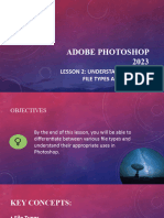 Adobe Photoshop 2023 Lesson 2