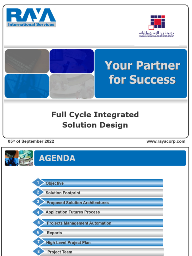 Full Cycle Integrated Solution Design | PDF | Budget | Cost