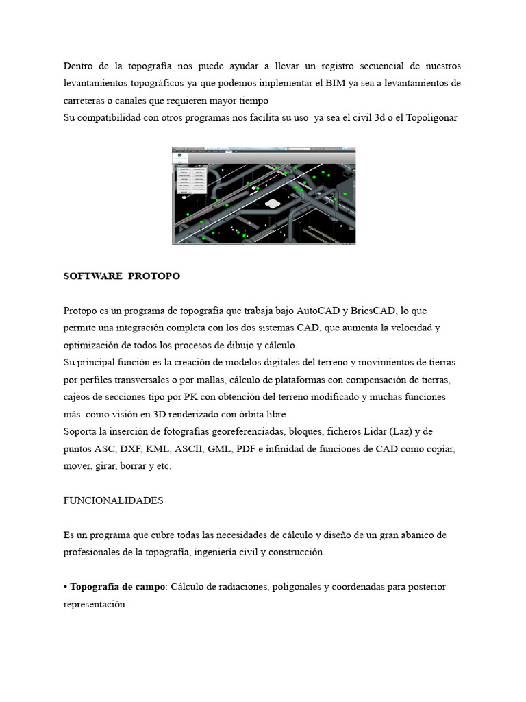 Software Topografia