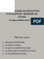 Méthodologie Rapport Stage-1
