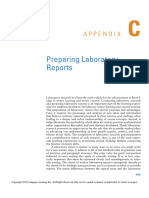Preparing Laboratory Reports