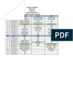 Jadwal Pelajaran 3e Semester 2