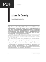 1564 Axioms For Centrality