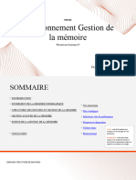 SDD - Fonctionnement & Gestion de La Mémoire