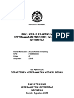 Pemberian Medikasi - Buku Kerja Praktikum KMB III - Kezia Arihta - 1906400646