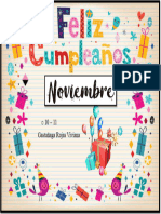 Cumpleaños JULIO