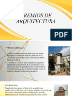 Premios de Arquitectura Ganadores