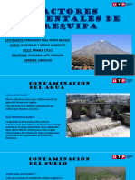 Factores Ambientales de Arequipa