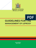 Guidelines For Management of Leprosy - PRINT Veersion