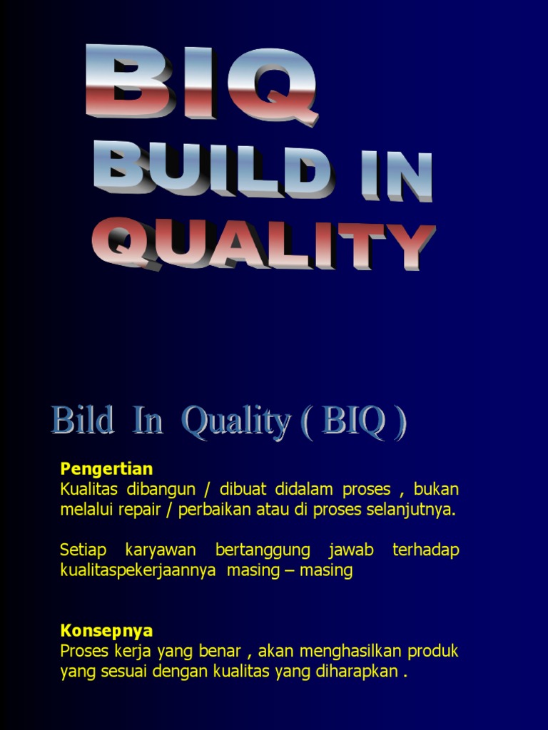 BIQ | PDF