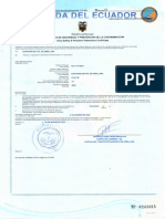 Certificado de Seguridad Isla Yuturi I