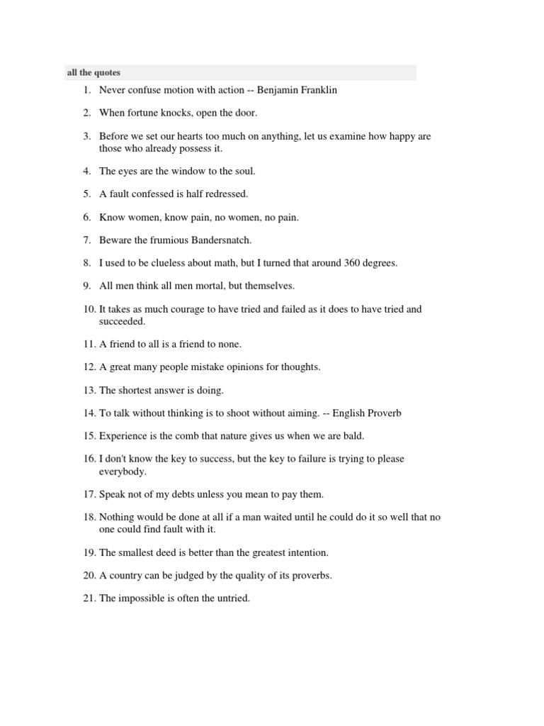 Top 100 Inspirational Quotes | PDF | Albert Einstein, image size:768x1024