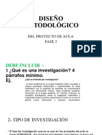 Diseño Metodológico