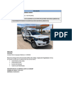 Especificaciones Tec Ambulancia Ford Rural Tipo Ii - 231011 - 085801