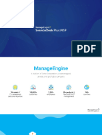 Servicedesk Plus MSP Overview