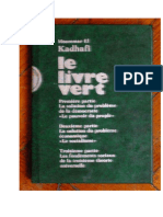 Le Livre Vert de Mouammar Kadhafi