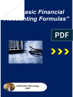 Accounting Formulas