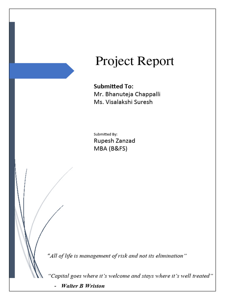 Project Credit Rating & Risk Based Pricing | PDF | Credit Risk | Risk