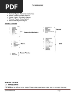 Double Physics NOTES