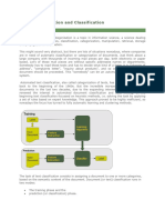 Text Categorization and Classification