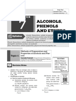 Alcohol Phenols and Ether