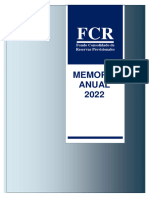 Memoria Anual FCR 2022