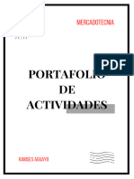 Portafolio de Actividades MKT Digital