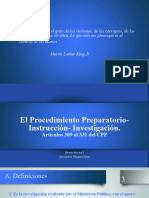 El Procedimiento Prep Sep 2022