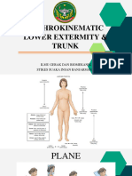 Arthrokinematic Lower Extermity & Trunk