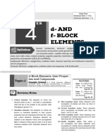 DF Block Elements