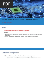 Introduction To Microprocessor and Computer Organization