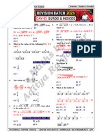 Day 03 Surds & Indices (REVISION BATCH)