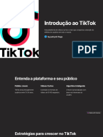 Introdução Ao Tik T Ok: Uma Plataforma de Vídeos Cur Tos e Virais Que Conquistou A Atenção de