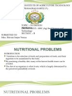 Kurralapa Giri Babu 21mssdci111 Nutritional Problems