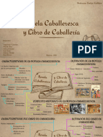 634f358fd2676 Mapa Mental Castellano Novela Caballeresca y Libros de Caballeria