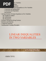 Graphing Linear Inequalities in Two Variables 2024