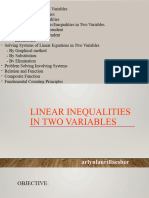 Graphing Linear Inequalities in Two Variables 2024