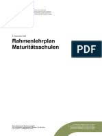 Rahmenlehrplan-maturitatsschulen