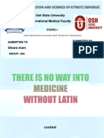 Latin - Medicine 2