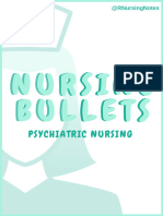 Nursing Bullets Psychiatric 1 1 1