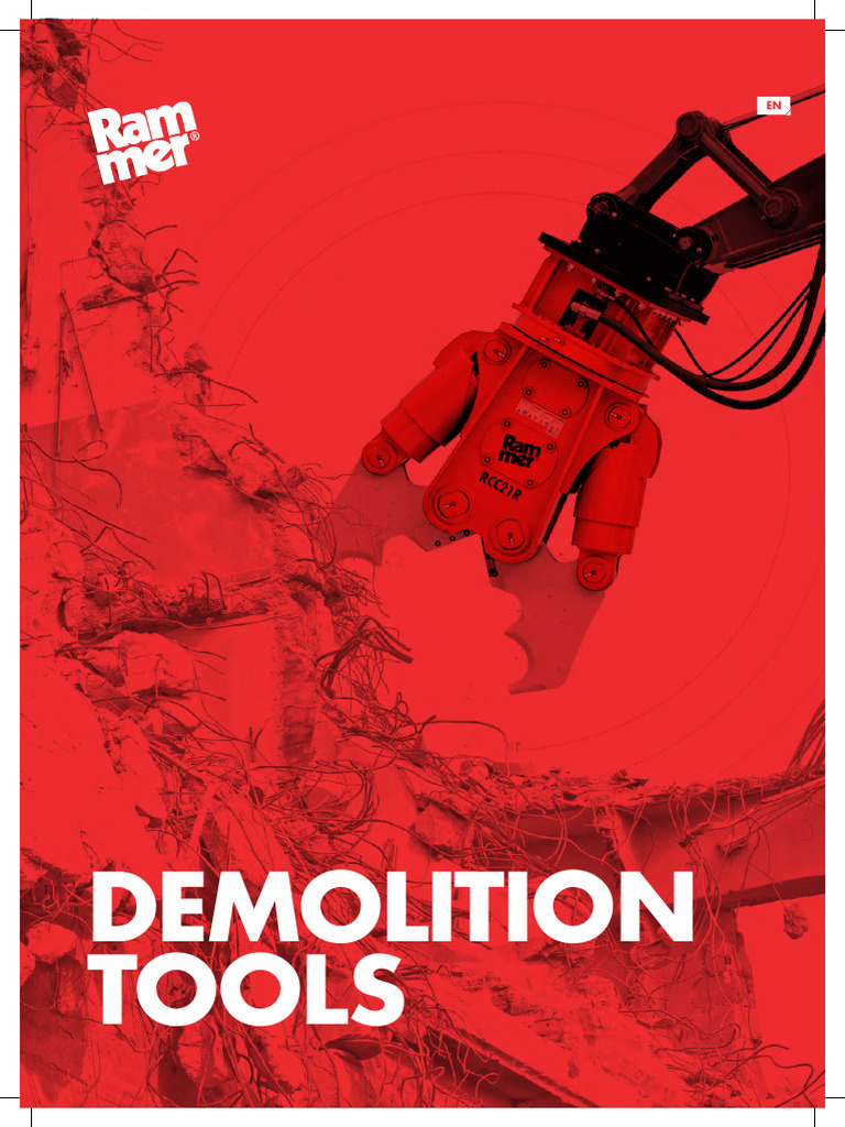 Rammer Demolitiontools Pdf Hammer Demolition