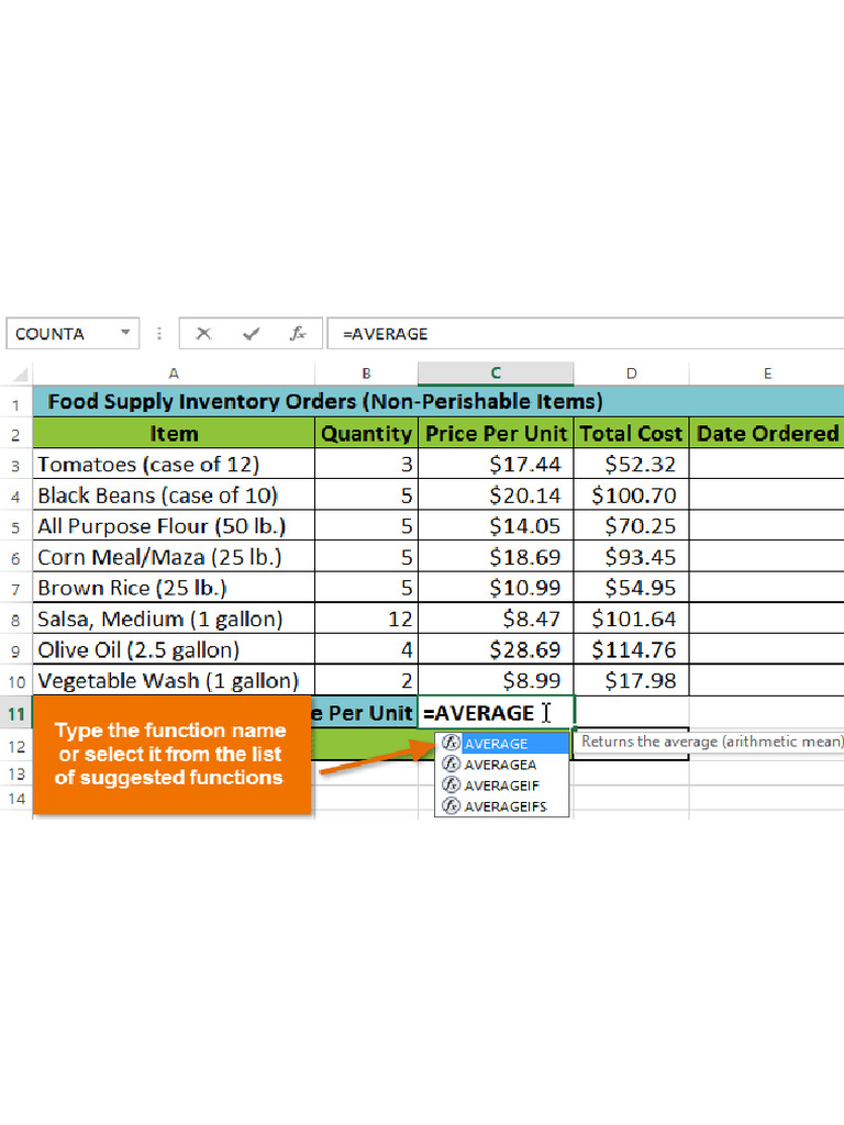Excel Formula 3 | PDF
