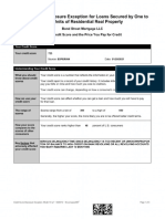 Credit - Credit Score Disclosure Exception Model H3